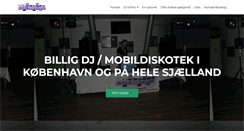 Desktop Screenshot of djlookalikes.dk